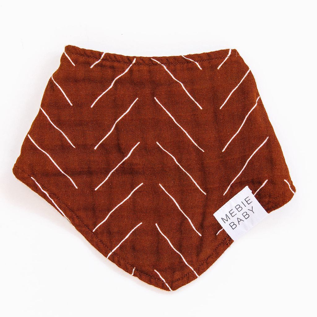 Rust Mudcloth Bib