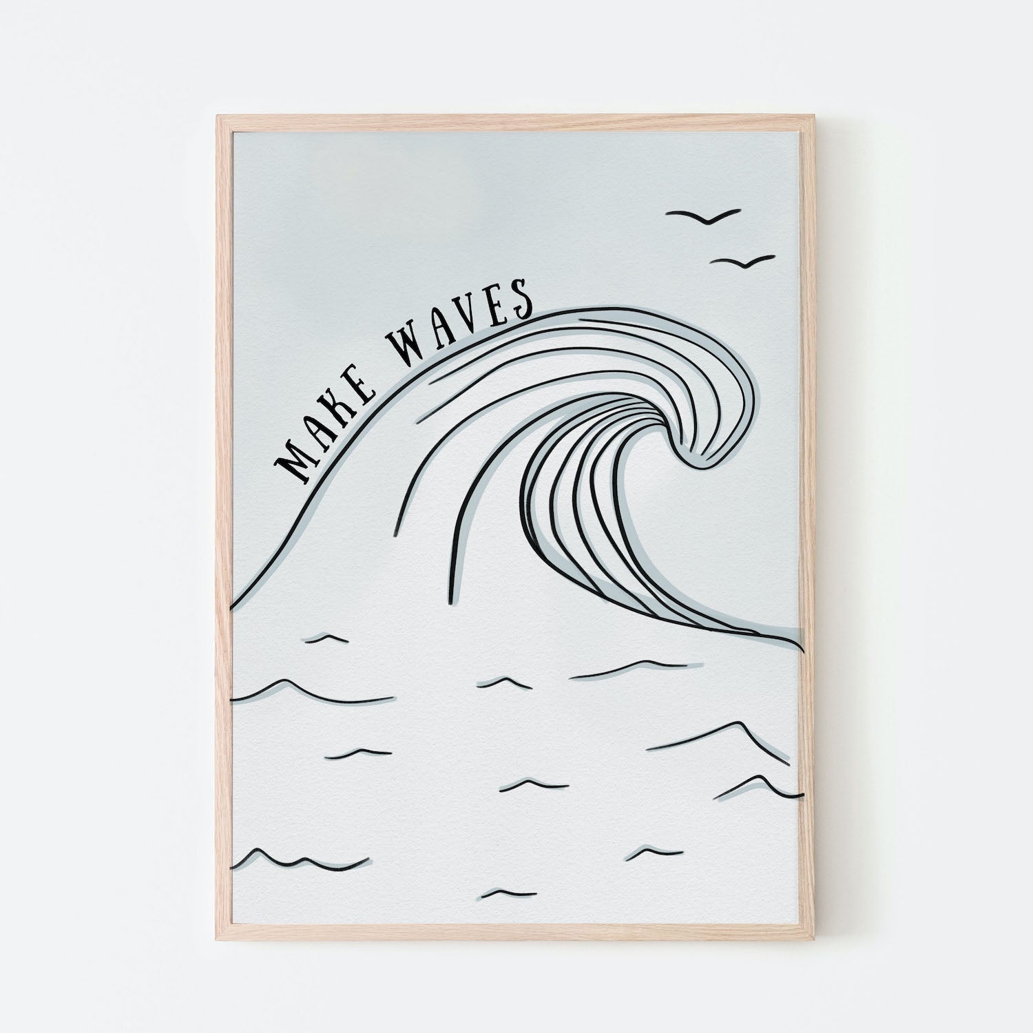 Image of Make Waves Art Print