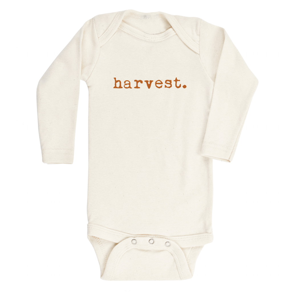 Harvest Longsleeve Organic Bodysuit - 6-12m