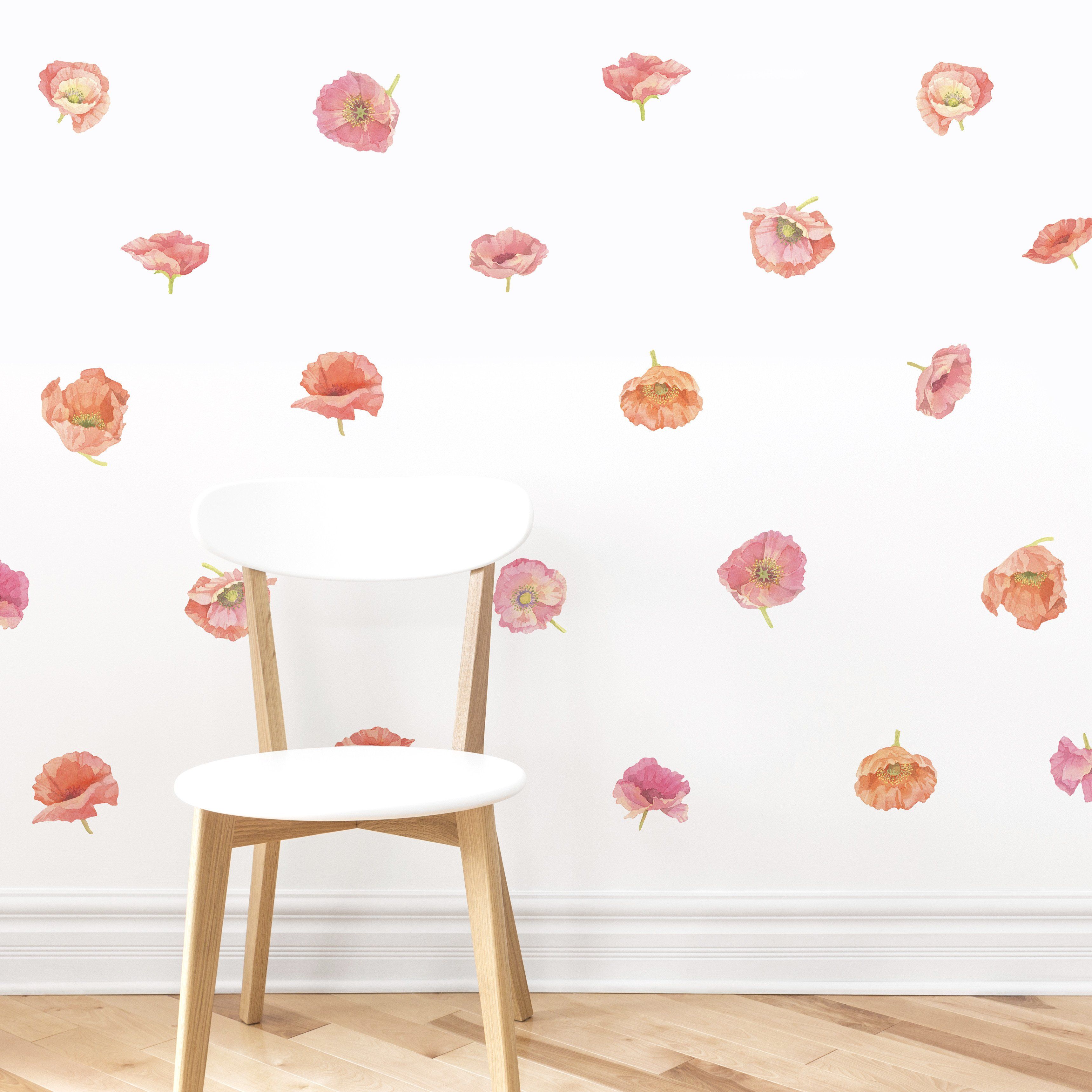 Poppy Wall Decals