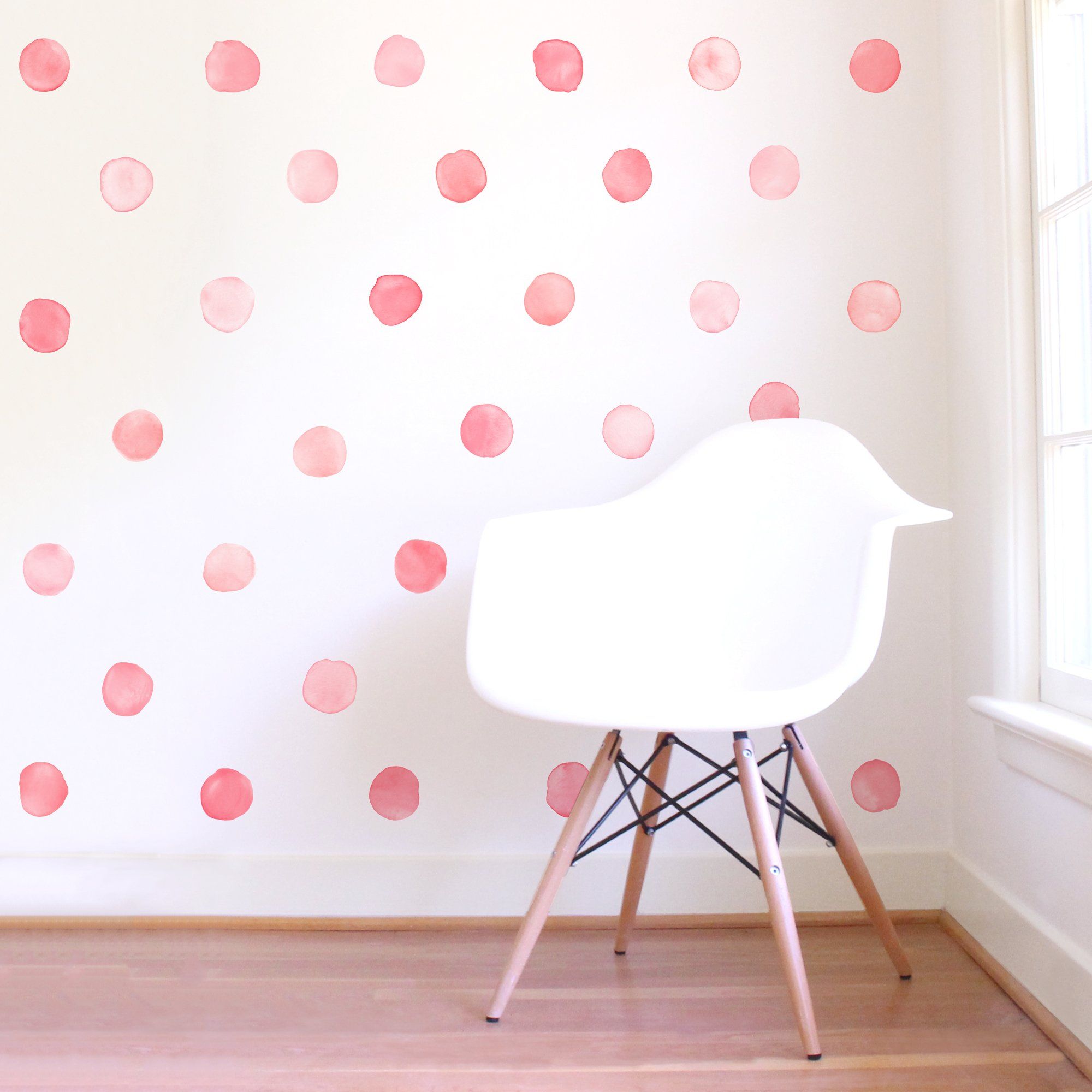 Small Watercolor Dots Wall Decals