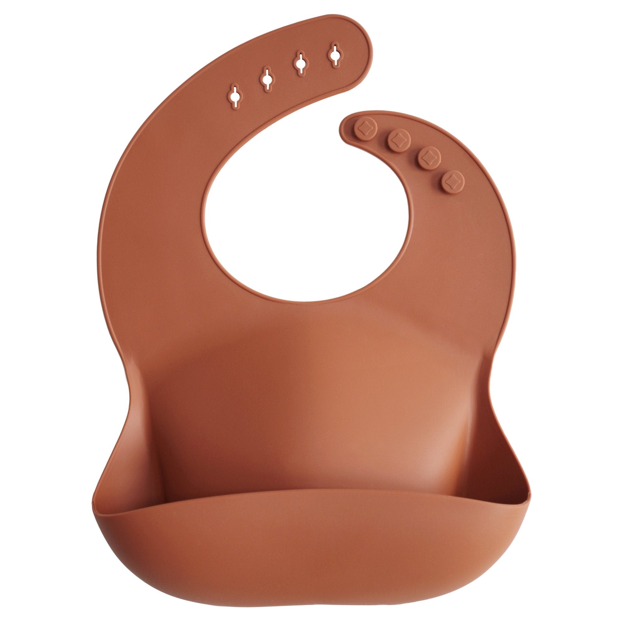 Clay Silicone Baby Bib