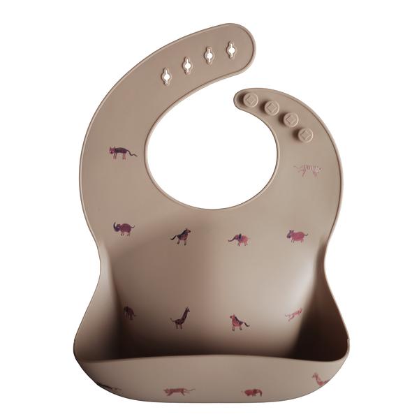 Safari Silicone Baby Bib