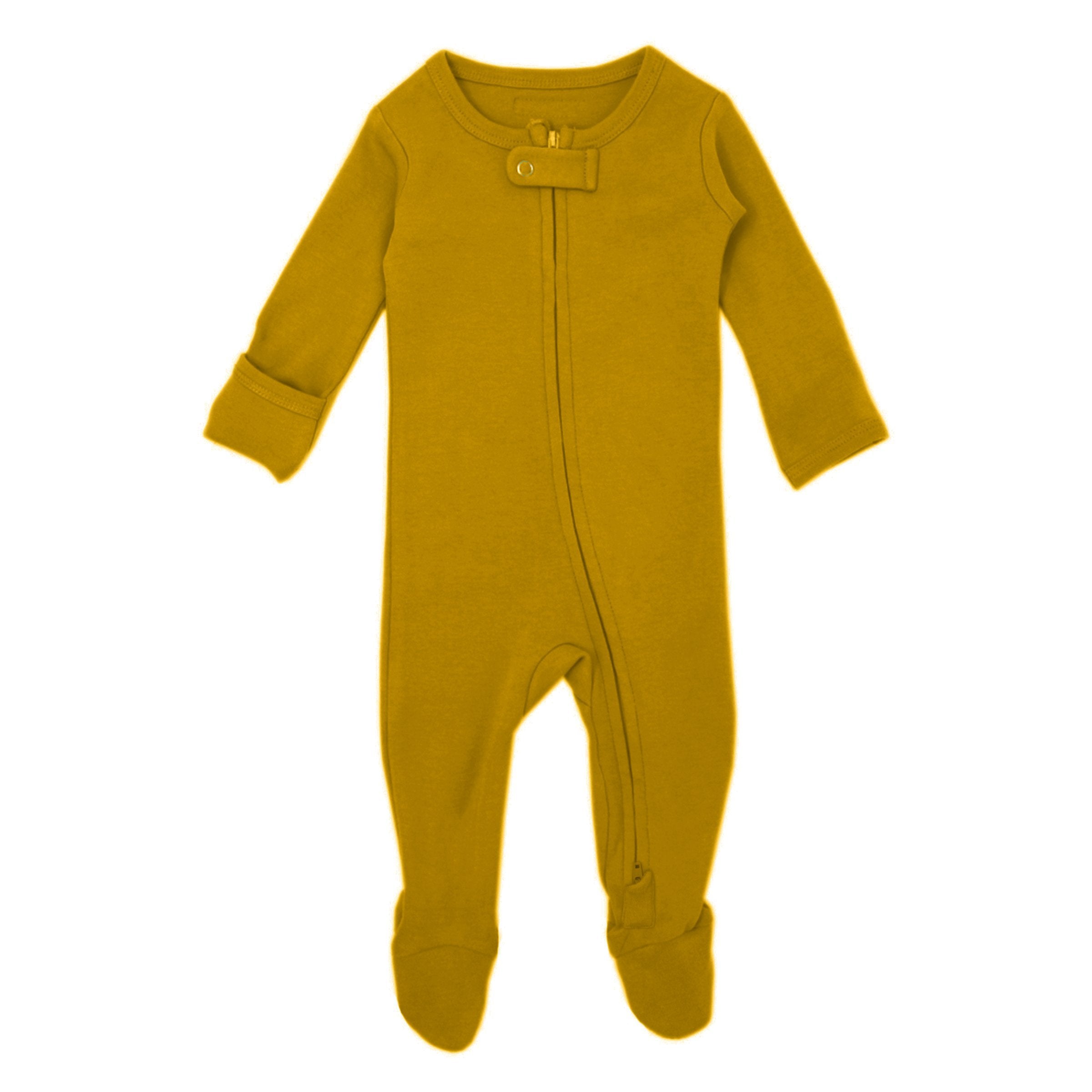 Citrine Organic Footed Overall - 0-3m