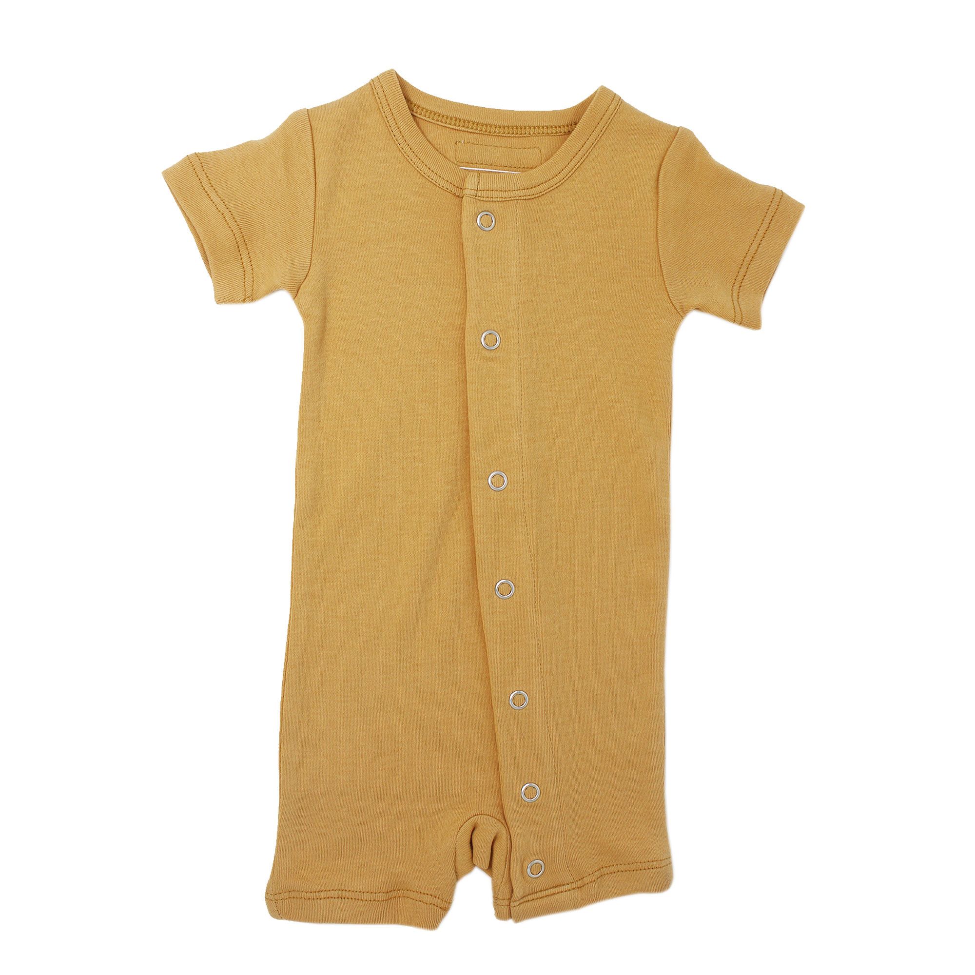 Honey Organic Short-sleeve Romper - 0-3m