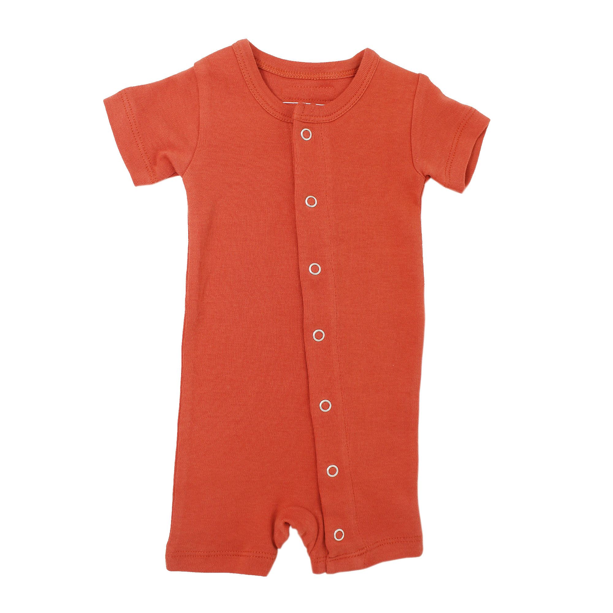 Maple Organic Short-sleeve Romper - 6-9m