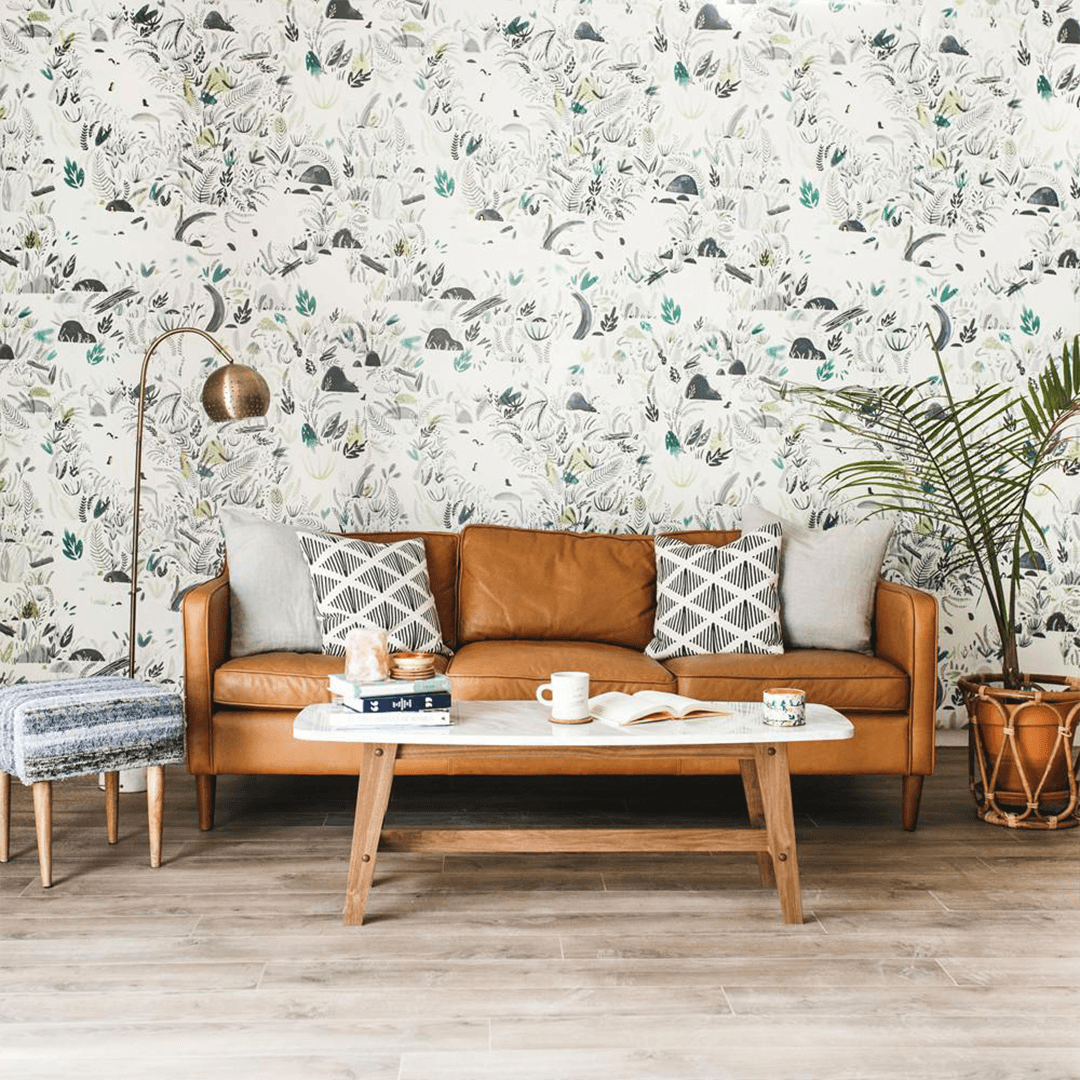 Ophelia Wallpaper Mural - Pre-pasted Wallpaper