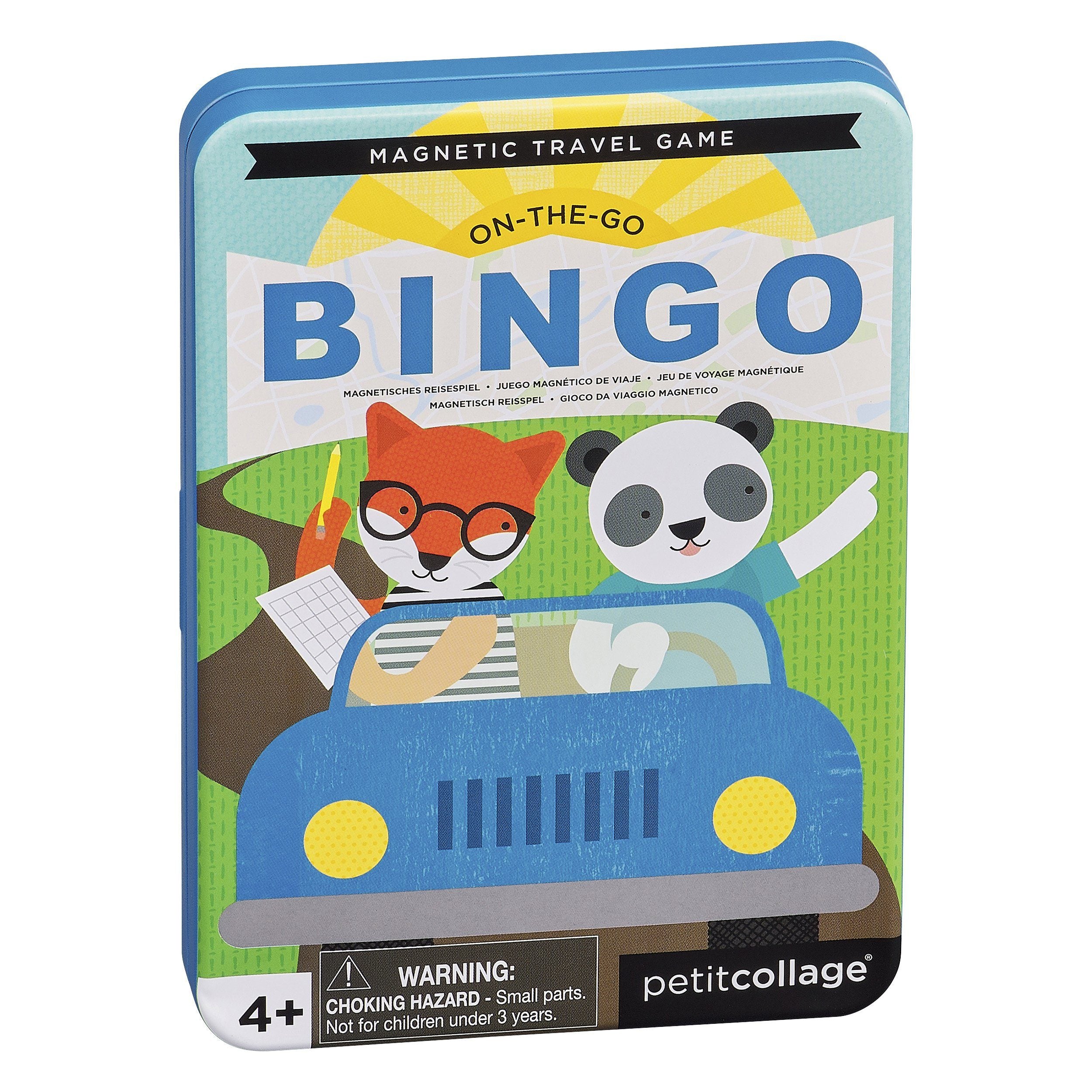 magnetic travel bingo game