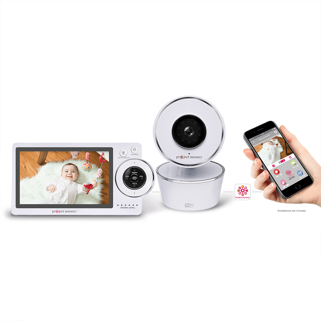Project Nursery 5 Hd Dual Connect Wi Fi Baby Monitor System