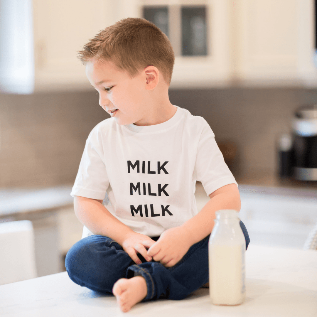 Milk Toddler Tee - 2t