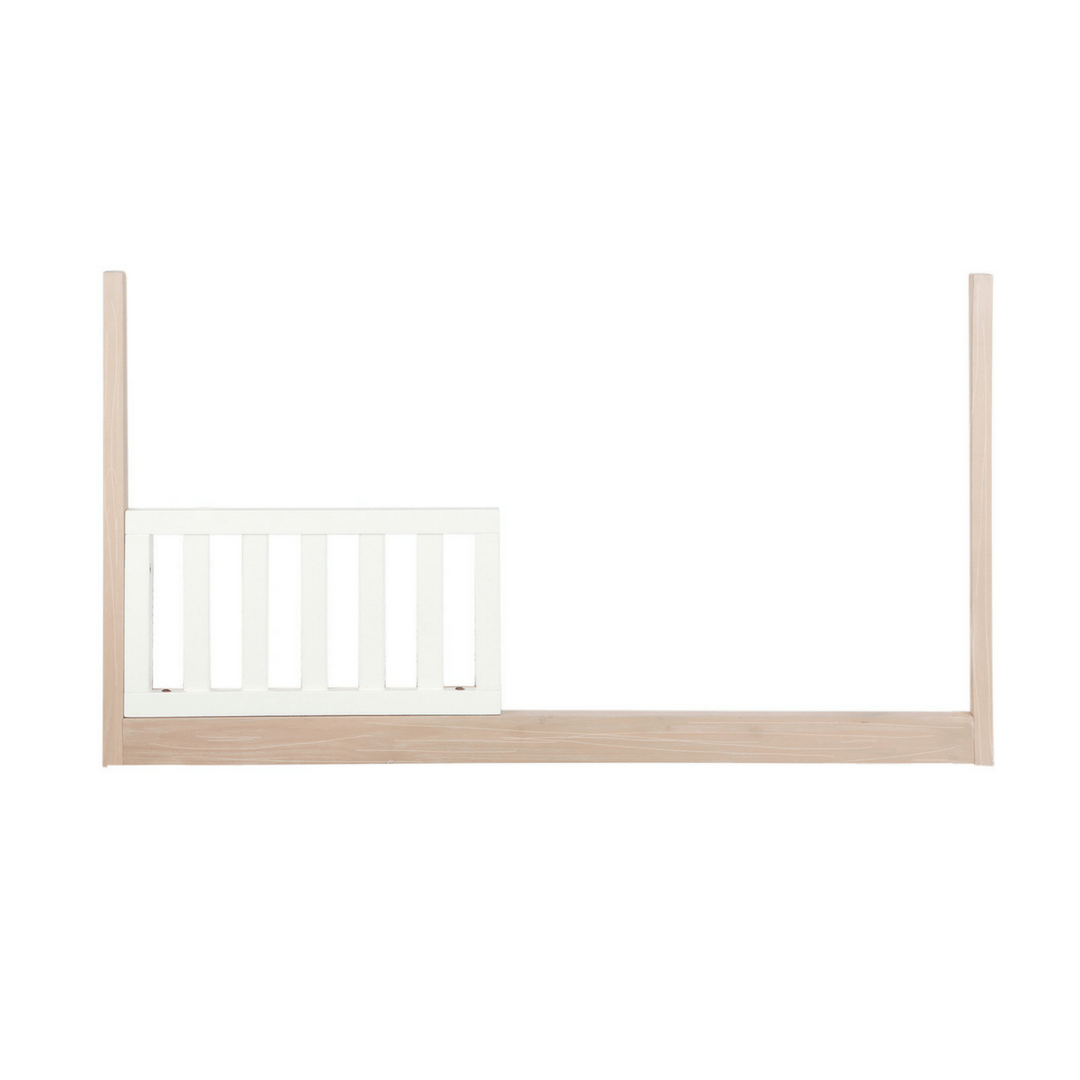 Project Nursery Wooster Toddler Conversion Rail In Almond + White