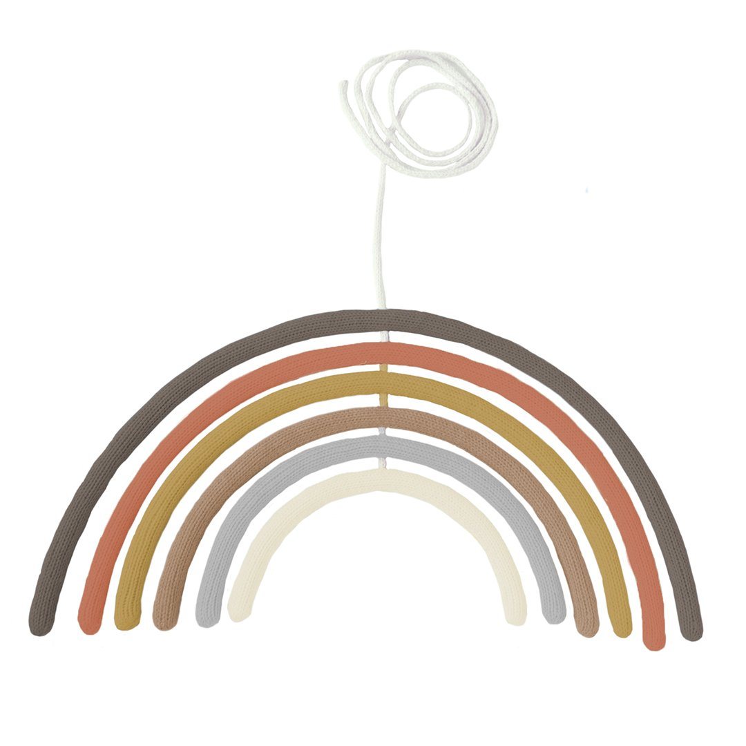 Rainbow Wall Hanging + Mobile - Adobe