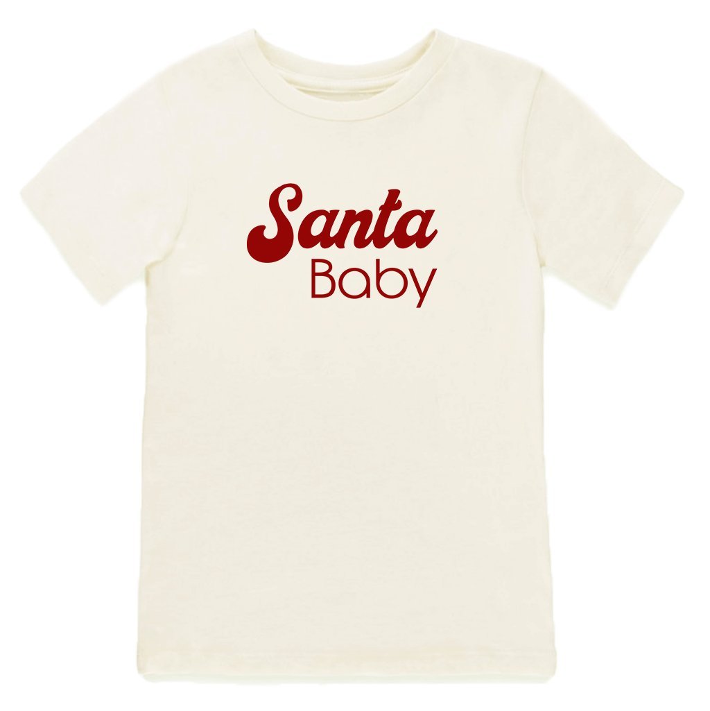 Santa Baby L/s Organic Bodysuit & Tee - 18-24m