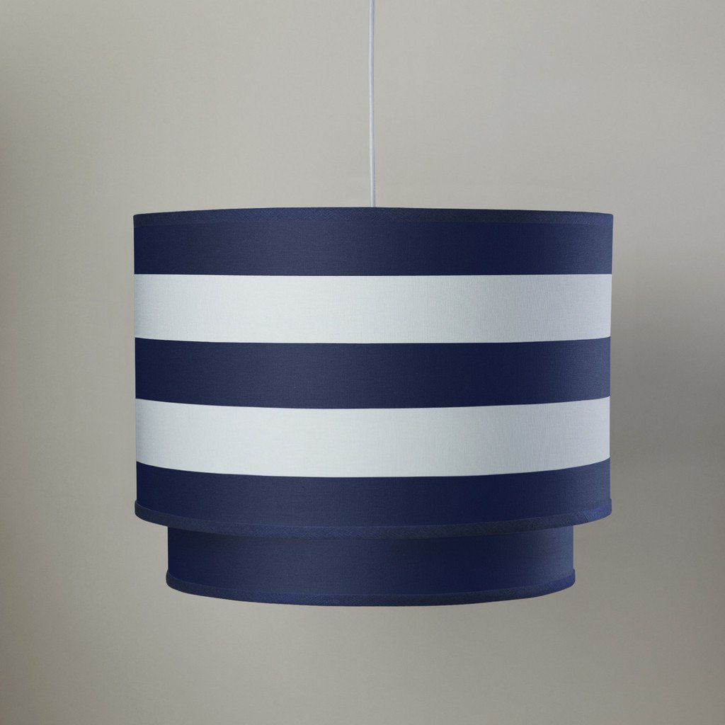 Stripe Double Cylinder - Cobalt