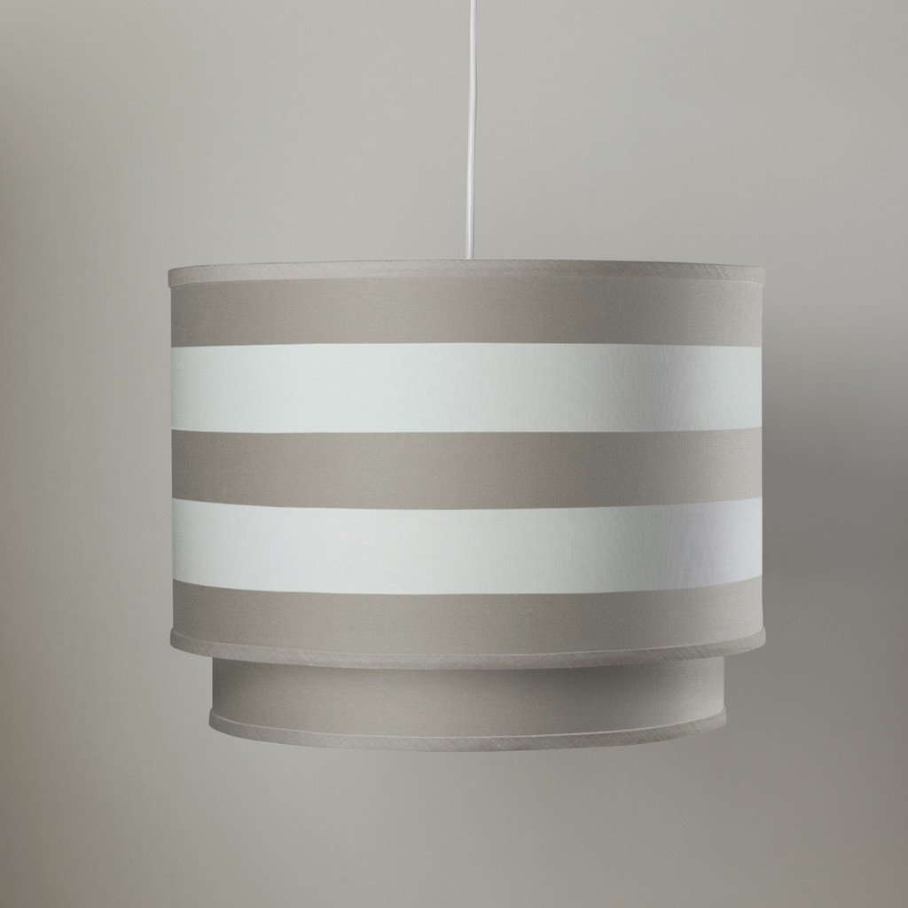 Stripe Double Cylinder - Taupe
