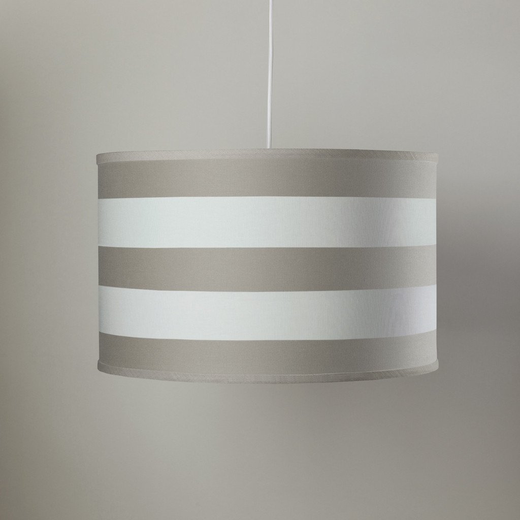 Stripe Large Cylinder - Taupe