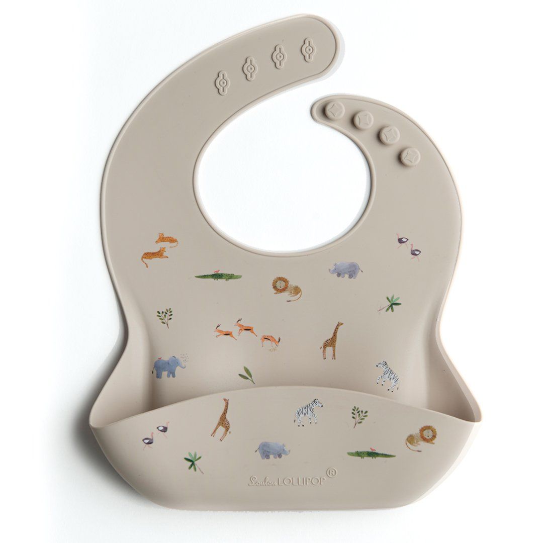 Safari Silicone Bib