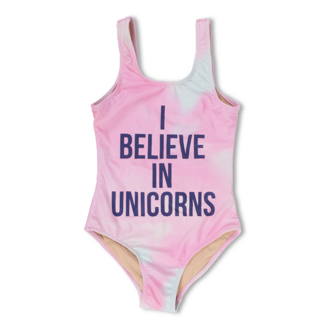 Unicorns + Rainbows One-piece Swimsuit - 5/6