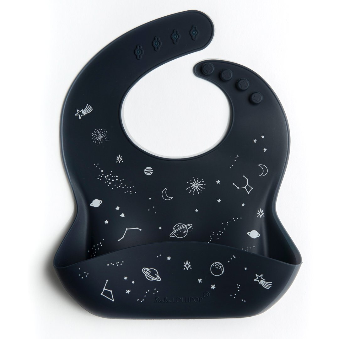 Space Silicone Bib