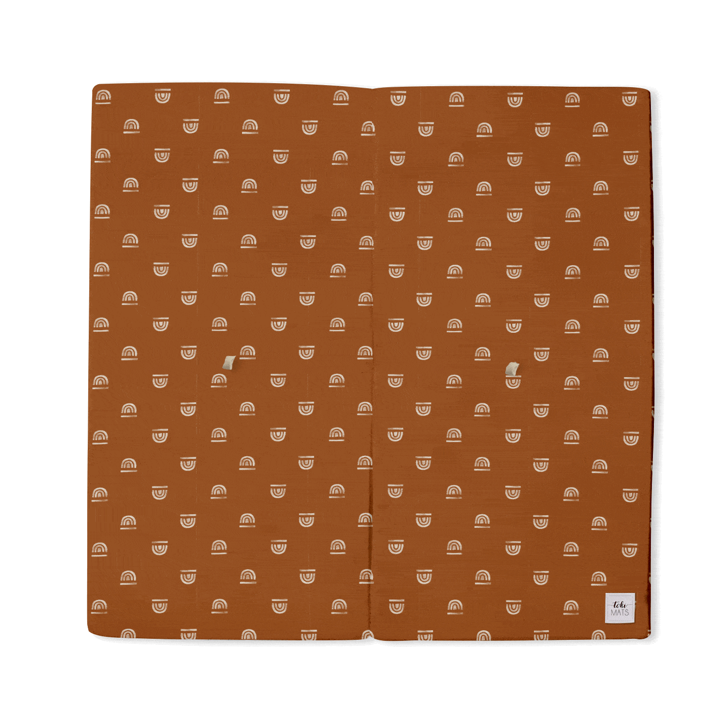 Rainbow Stamp In Rust Padded Playmat - Classic