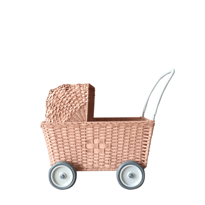 Strolley Basket In Rose