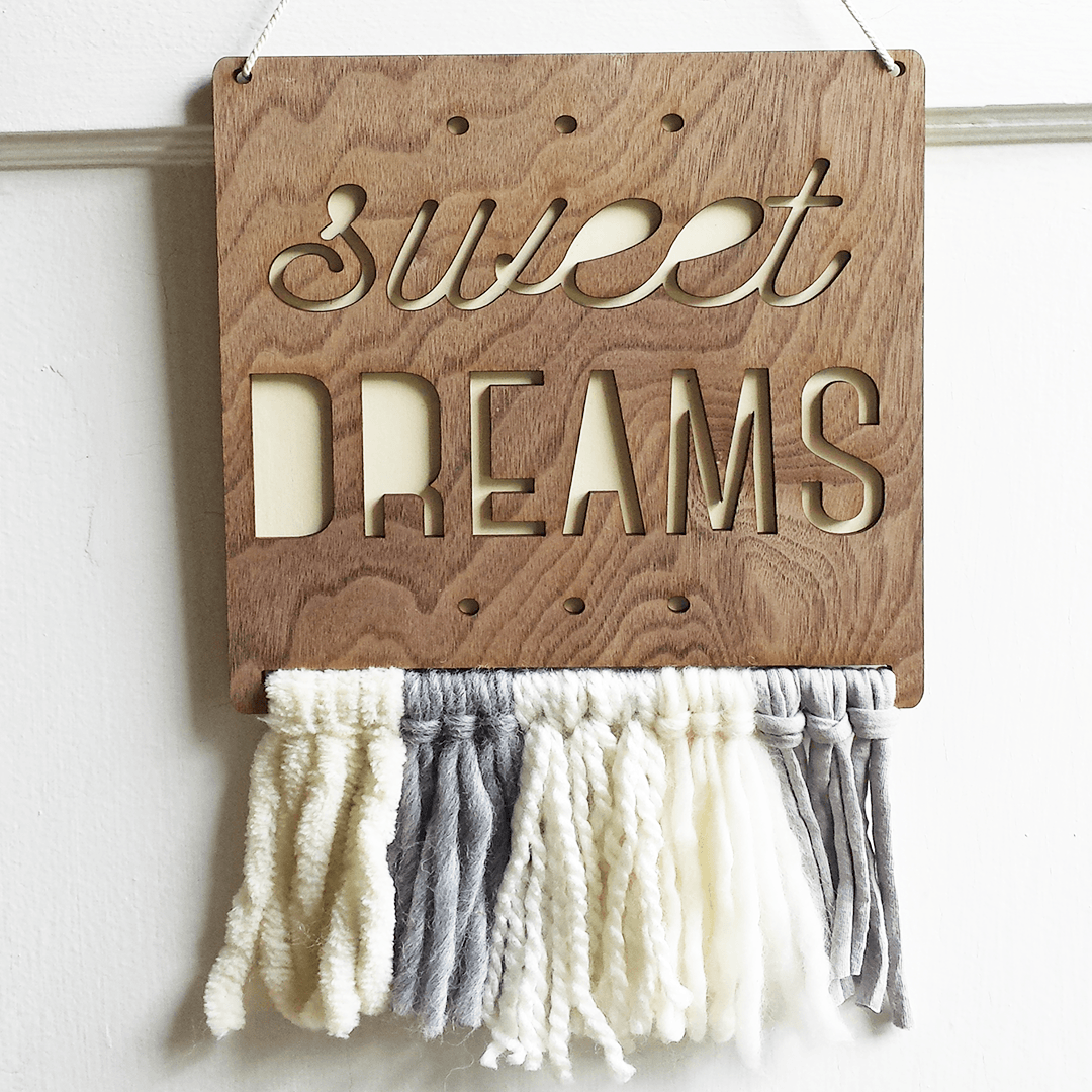 Sweet Dreams Wall Hanging