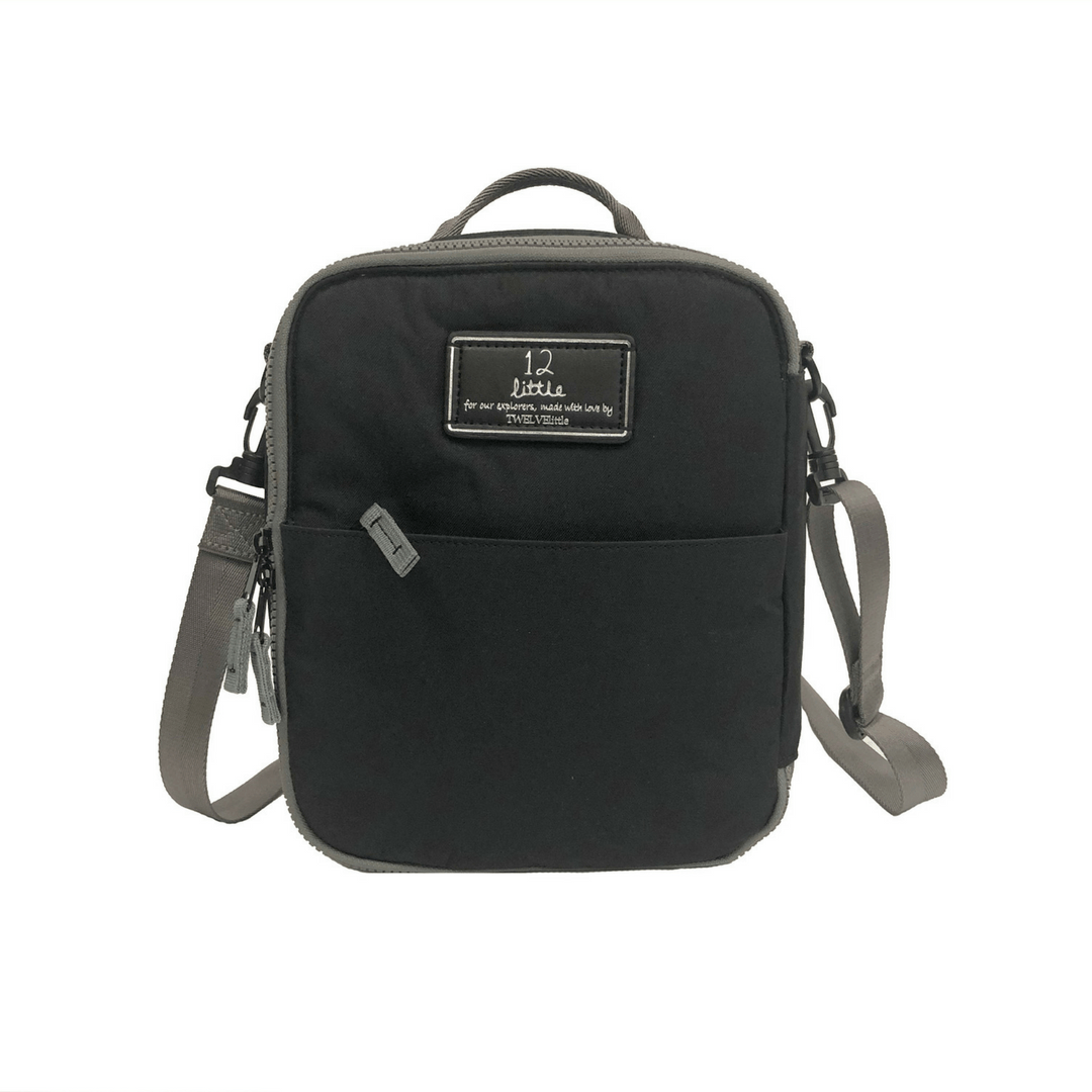 Black Adventure Lunch Bag