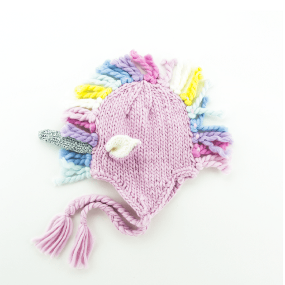 Unicorn Knit Hat - Multi