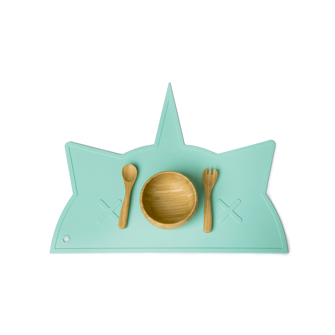 Unicorn Cat Placemat - Mint