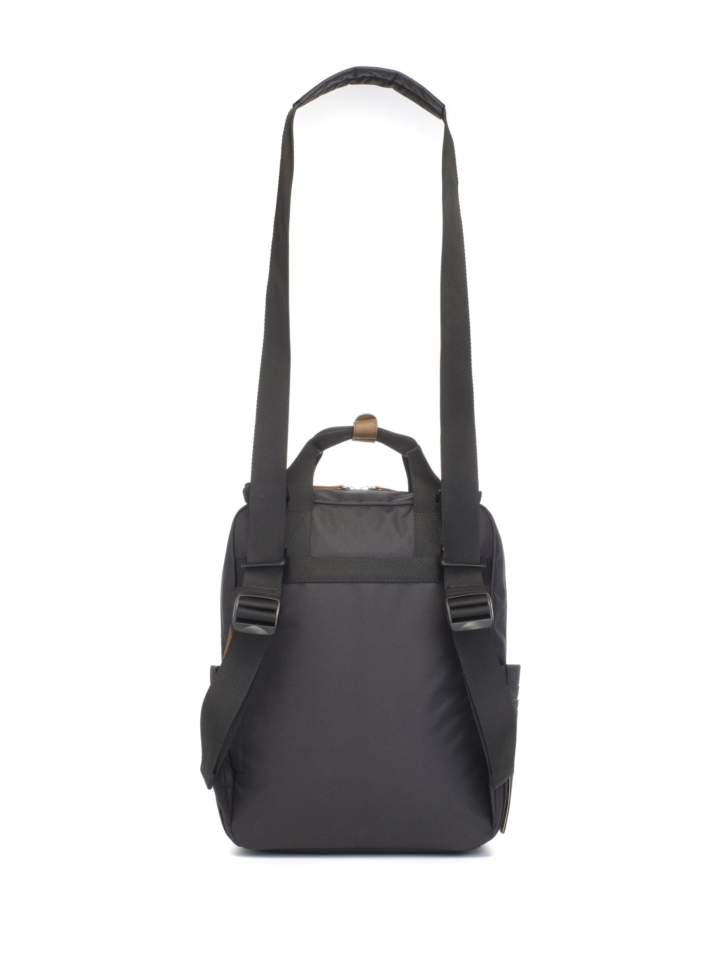 Georgie Eco Diaper Bag Backpack - Black – Project Nursery