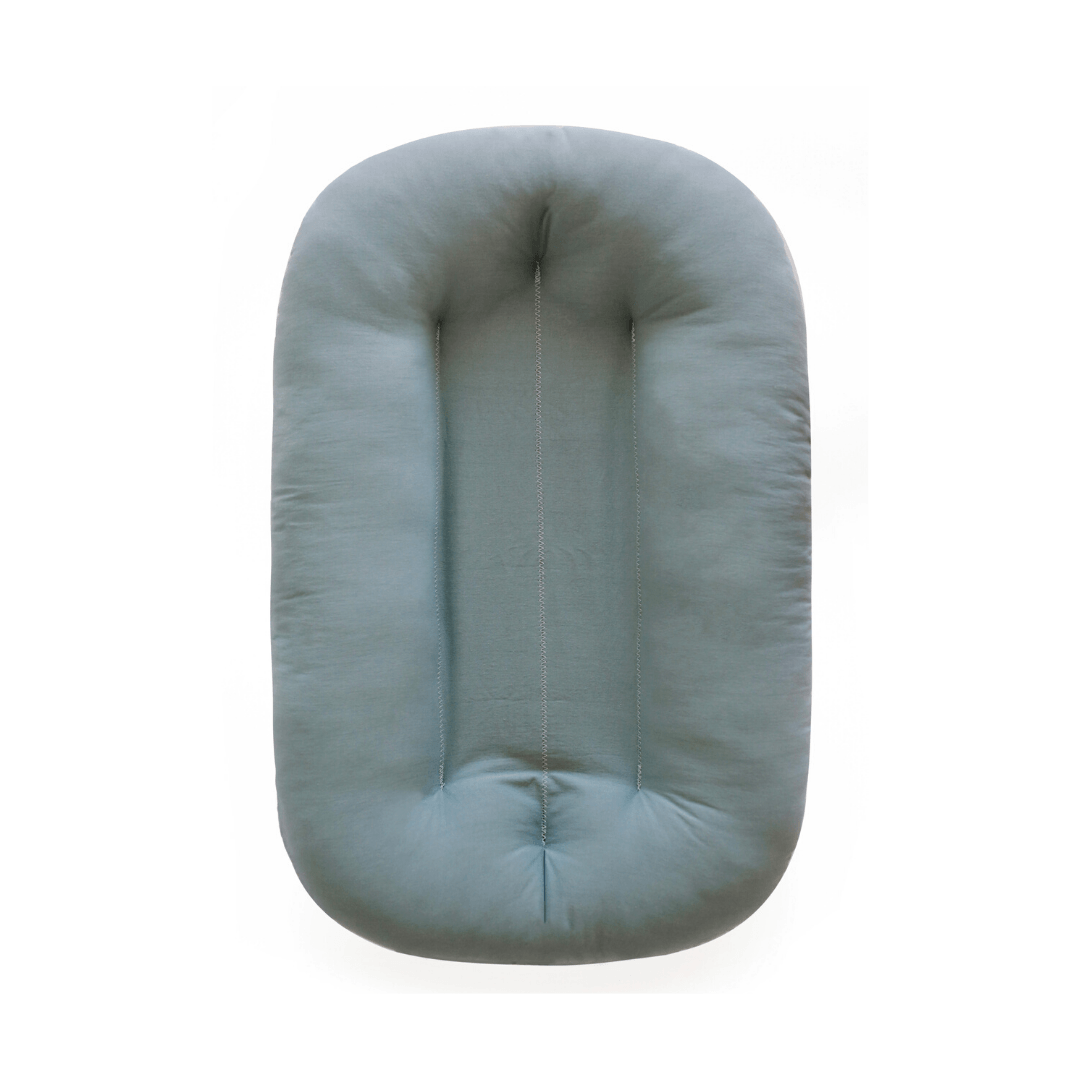 Snuggle Me Organic Bare Lounger - Slate