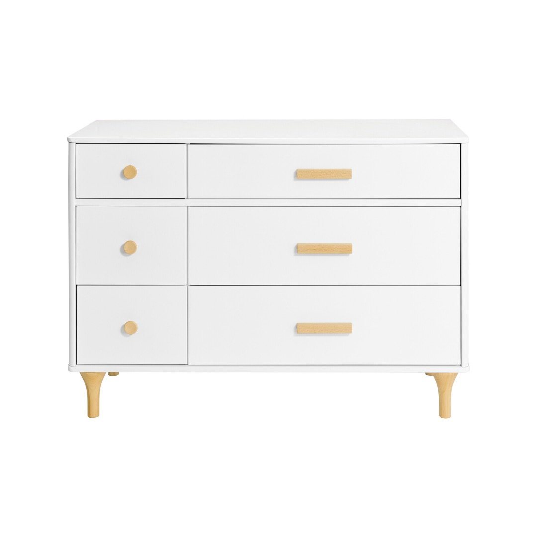 Lolly 6-drawer Double Dresser - White