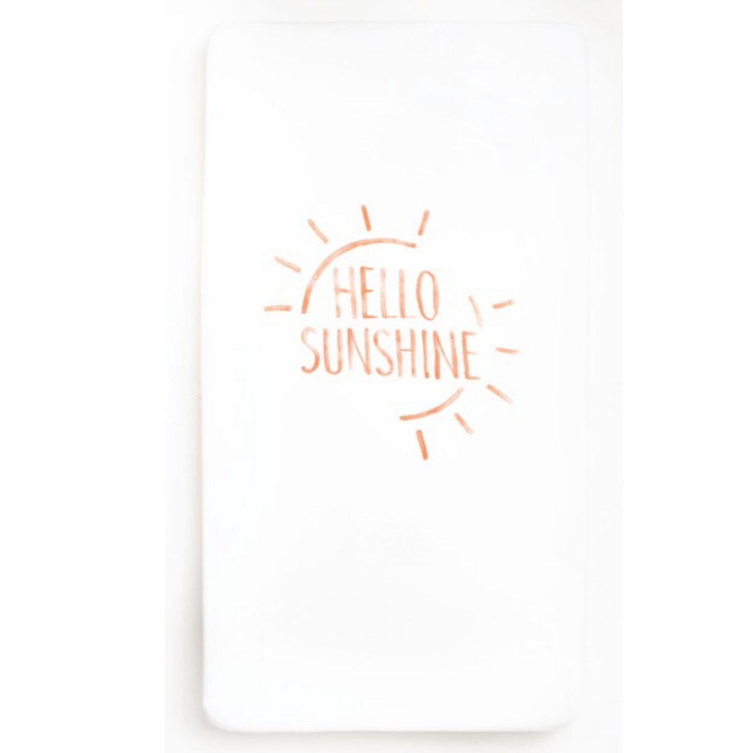 Hello Sunshine Crib Sheet