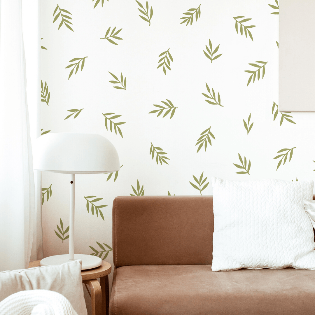 Branches Wall Decal Set - Sample / Olive Green