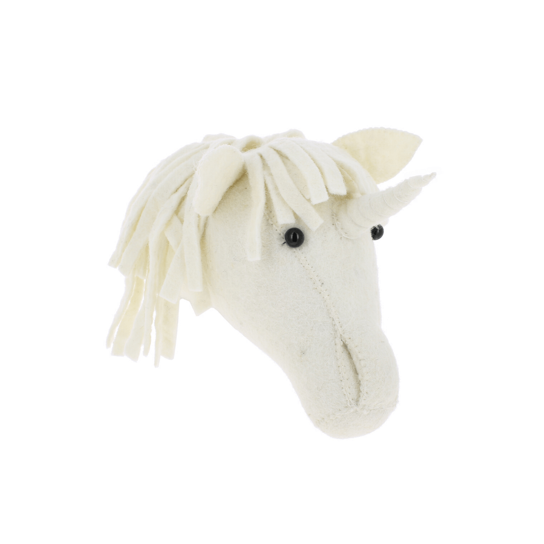 Mini Unicorn Head Wall Hanging