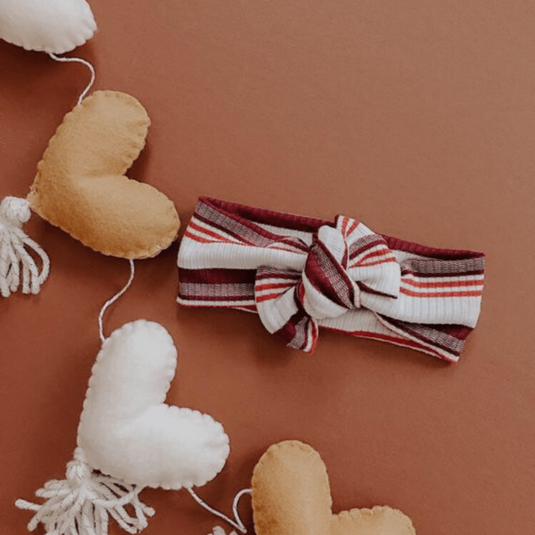 Red Stripe Headwrap