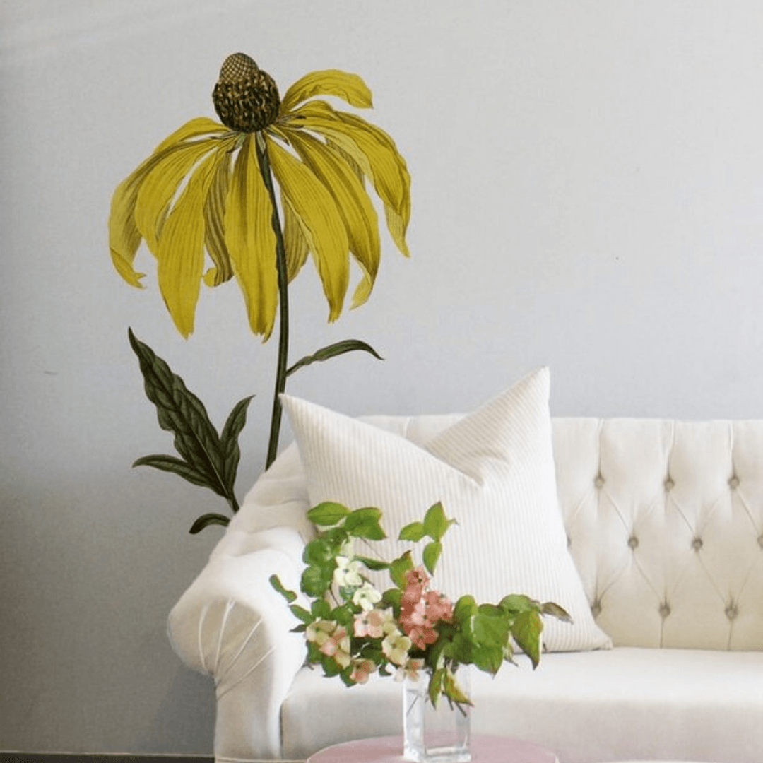 Image of Pinnated Rudbeckia Wall Decal