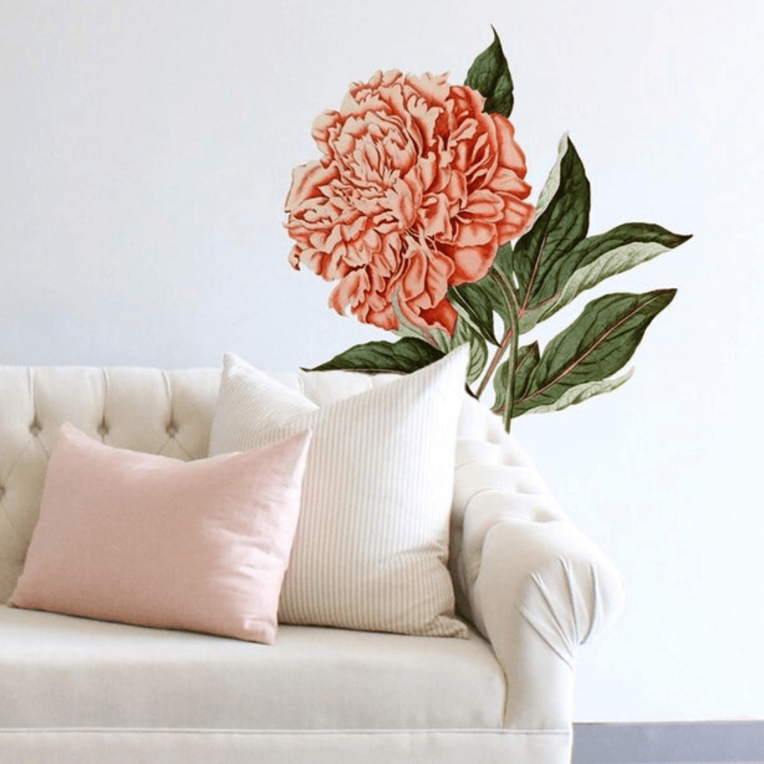 Chinese Peony Decal