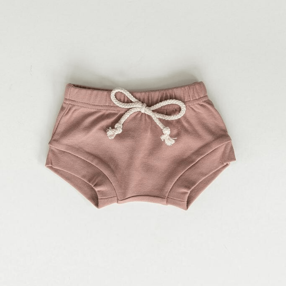 Cotton Shorts - Blush - 6-12m