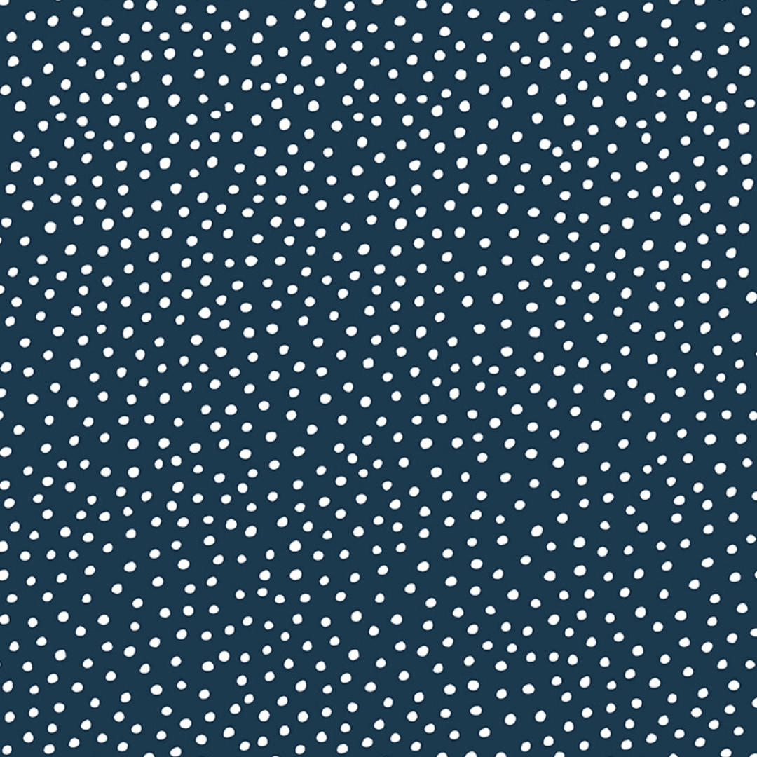 Pebble Wallpaper - Traditional / Roll / Navy