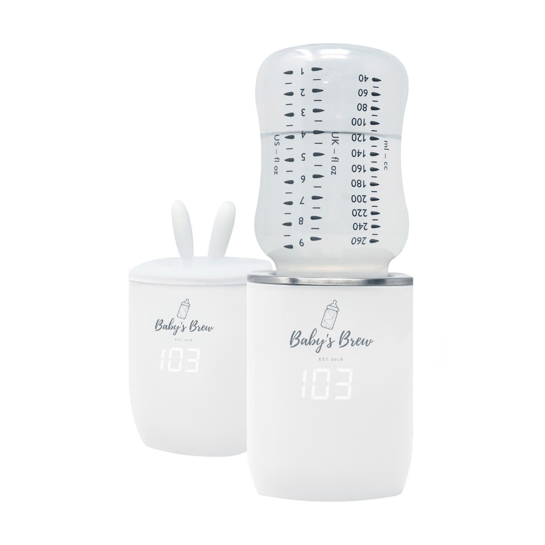 Portable Bottle Warmer Pro - White