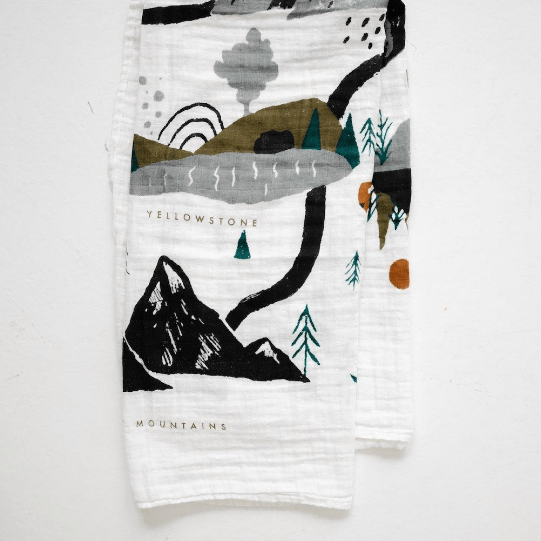 Image of National Parks Swaddle Blanket