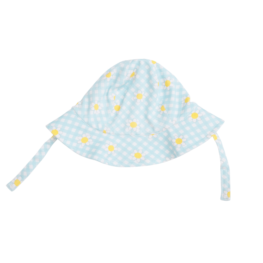 Image of Gingham Daisy Sunhat