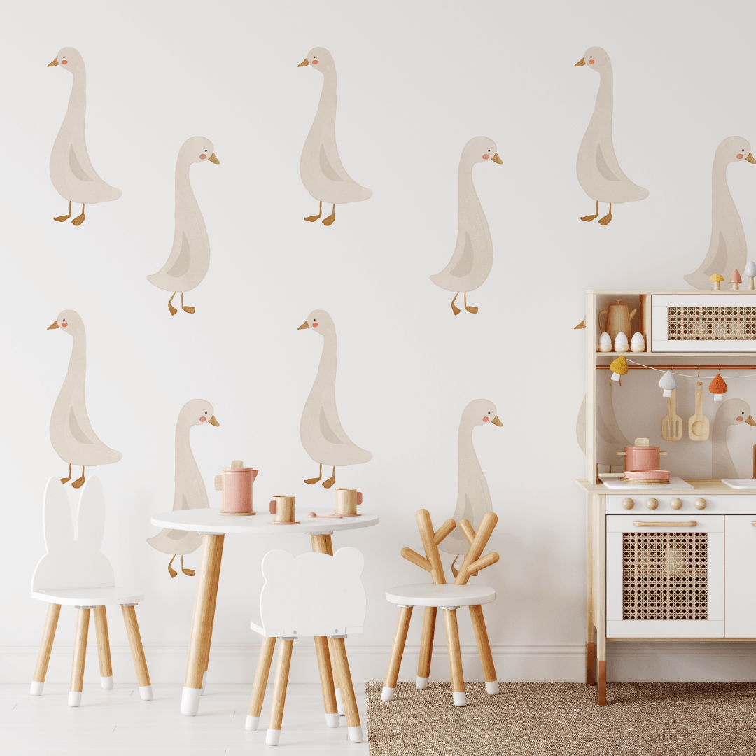 Image of Goose Wall Decal Set