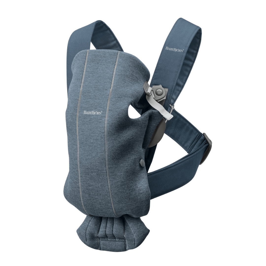 Image of Baby Carrier Mini 3D Jersey - Dove Blue