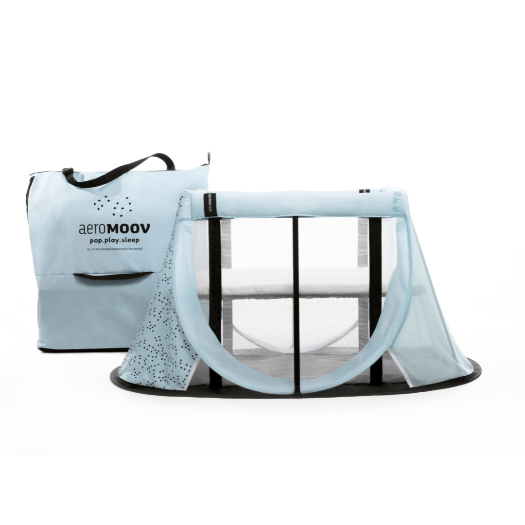 Image of Instant Travel Cot - Blue Mountain