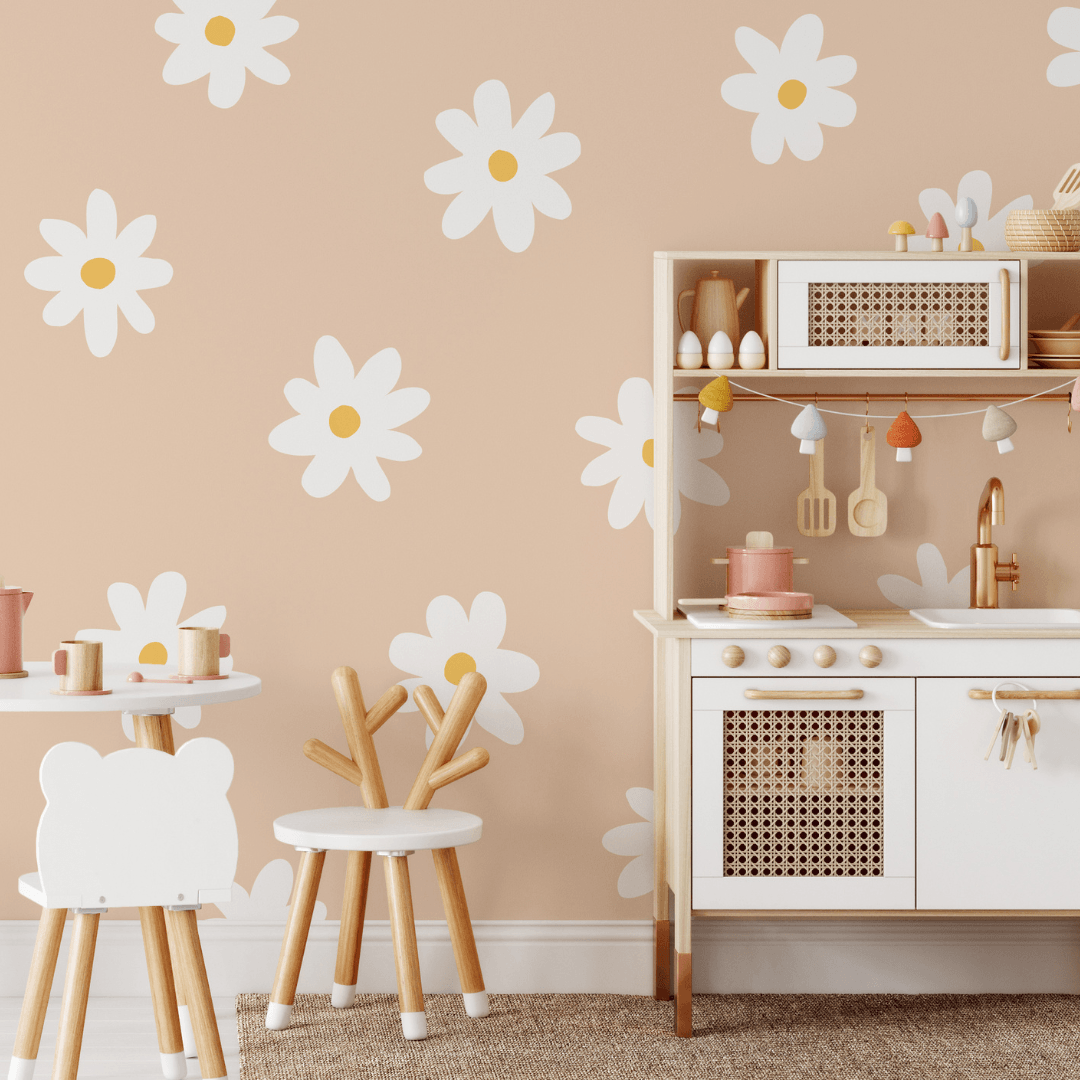 Image of Large Daisy Wall Decal Set