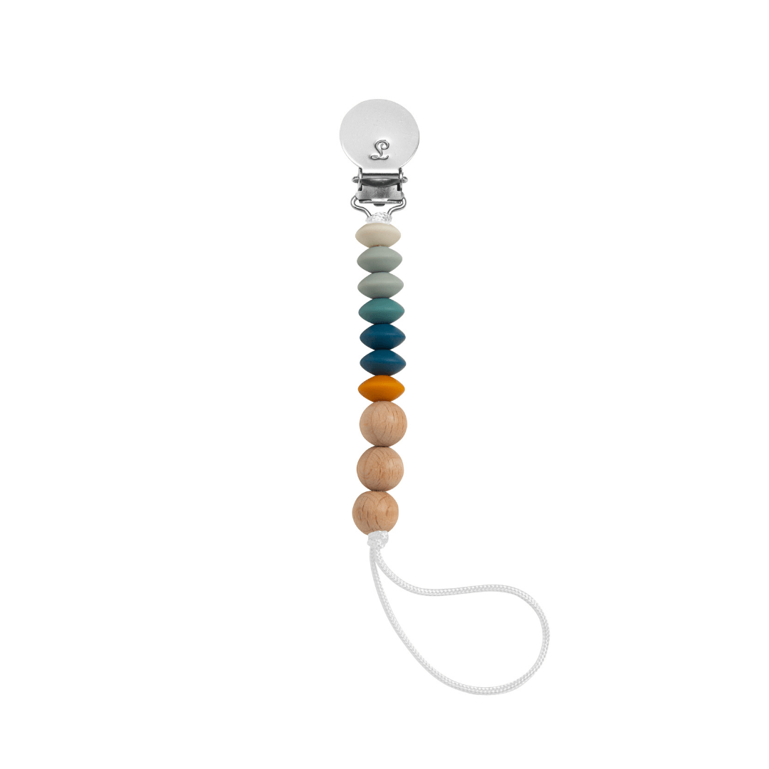 Jubilee Clip Pacifier Clip - Ocean