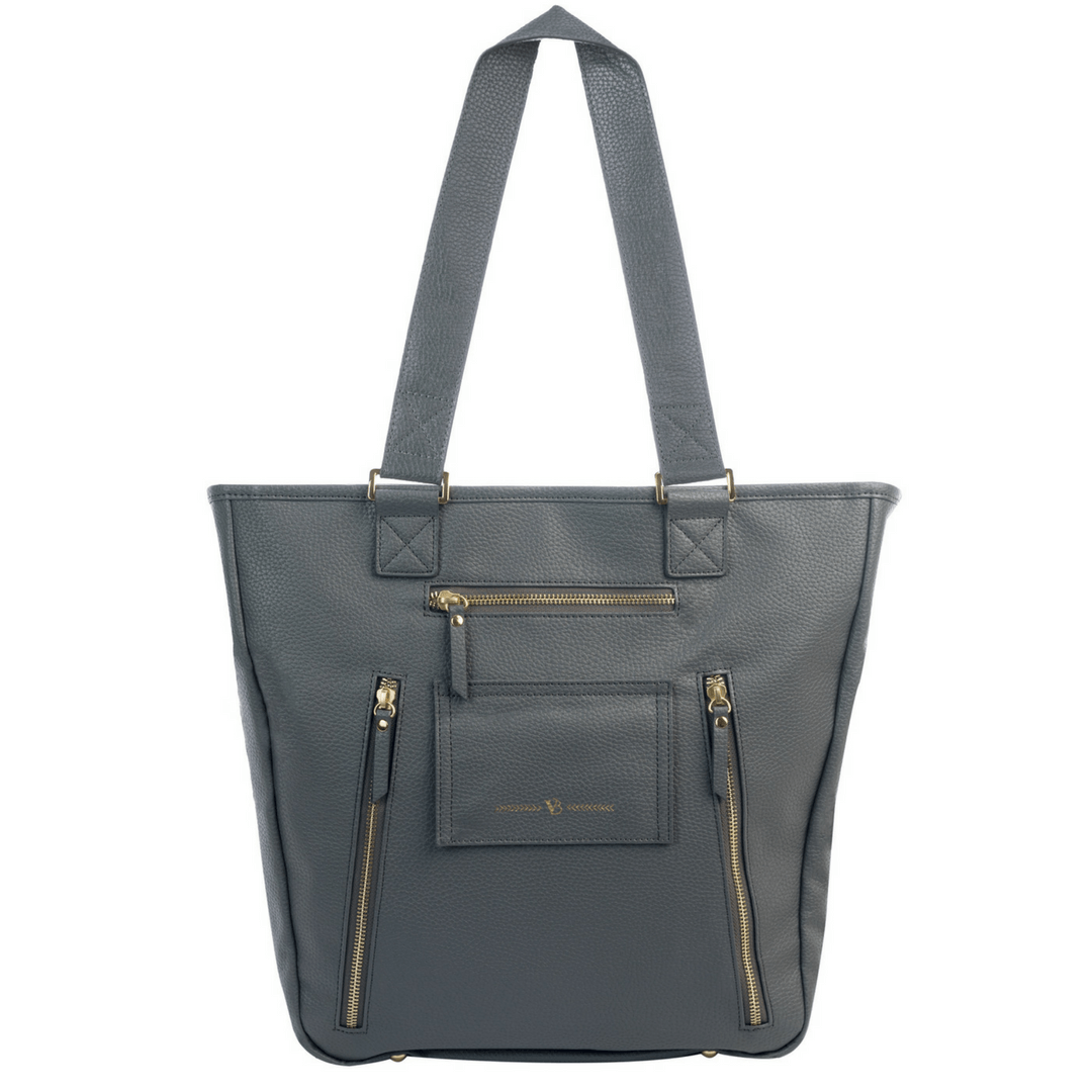 Cafe Crossover Diaper Bag - Mountain Grey Cafe