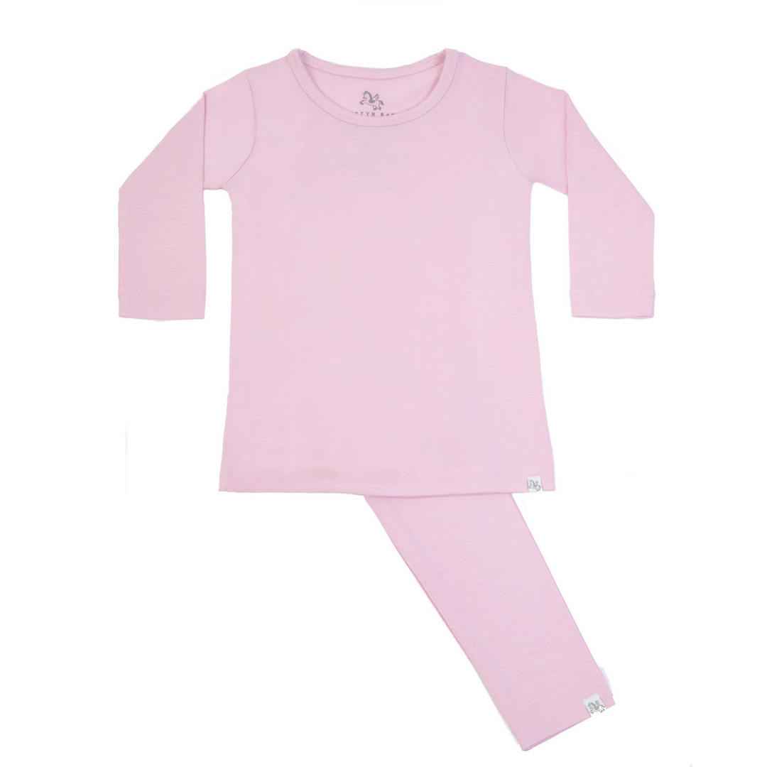 Long Sleeve Pajama Set - Sit Back And Lilac - 5t